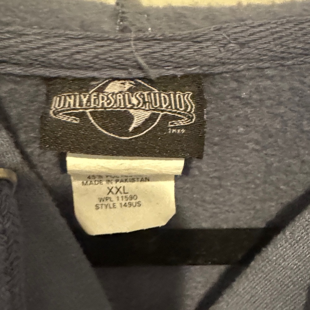 Universal Studios Gray Hoodie Jacket - image 2